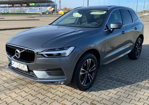 Volvo XC 60 cena 156000 przebieg: 16000, rok produkcji 2020 z Siedlce małe 106